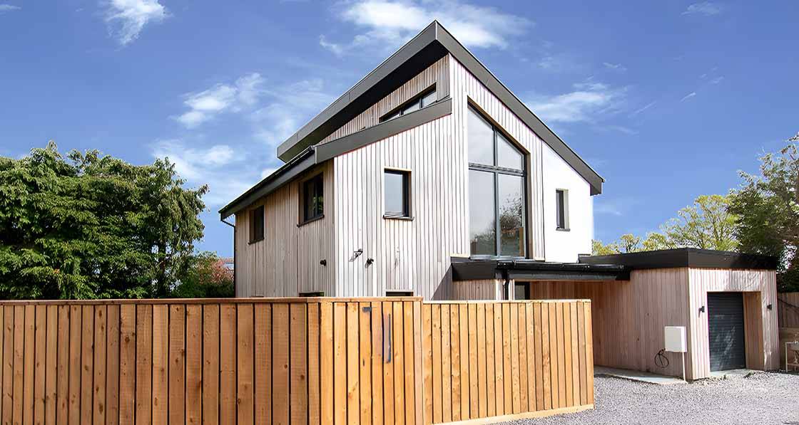 ISOQUICK insulated raft foundation for certified Passivhaus self-build home, Hertfordshire